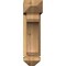 Ekena Millwork Legacy Arts and Crafts Rough Sawn Bracket w/ Offset Brace, Western Red Cedar, 6"W x 18"D x 22"H BKT0604X18X22LEC03RWR - alternate 4